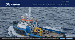 Desktop Screenshot of neptunemarine.com