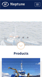 Mobile Screenshot of neptunemarine.com